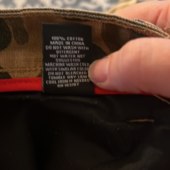 SQUARE ZERO Distressed camouflage paint splatter canvas pant 38x30 - Picture 10 of 11